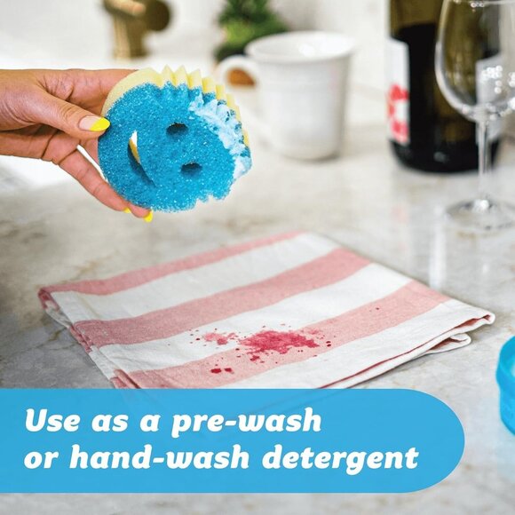 Scrub Daddy PowerErase Gel Fabric Stain Remover with Scrub Mommy Spot Cleaner - Picture 5 of 8